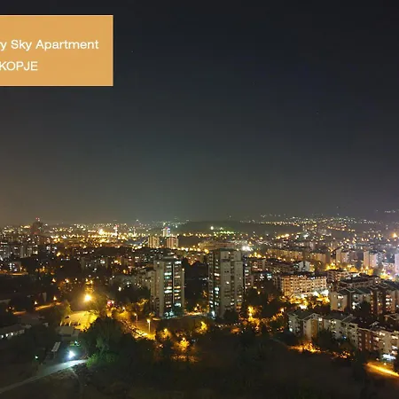 Azure Luxury Sky Апартаменты Скопье